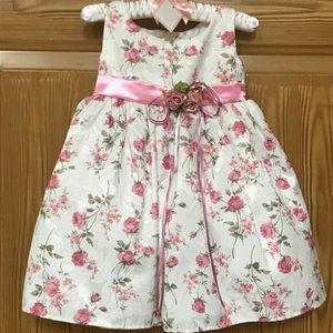 Infant floral dress